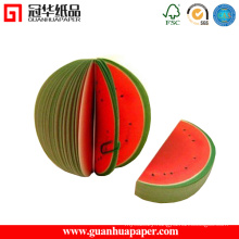 Hot Selling Customized Promotional Fruit Memo Pad
